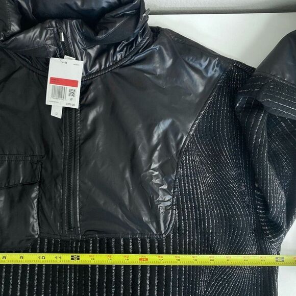 NWT Nike Women’s City Ready Black 1/4 Zip Training Jacket Oversized Fit Size L - Picture 10 of 11